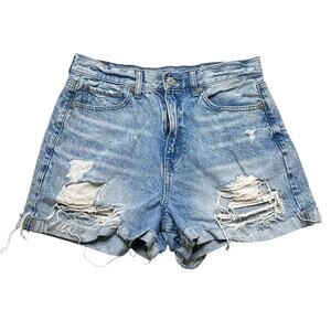 American eagle mom Jean shorts women size 10 Y2K outdoors Outfitters - western